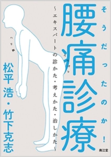 画像1: そうだったのか！腰痛診療 エキスパートの診かた・考えかた・治しかた (1)