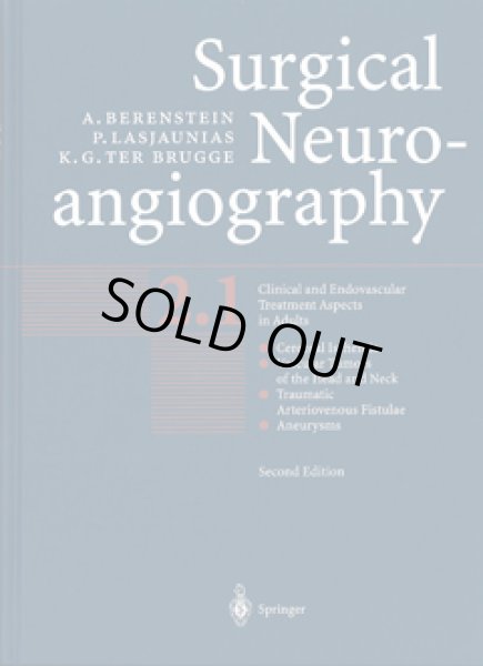 画像1: Surgical Neuroangiography.volume 2: Clinical and Endovascular Treatment Aspects in Adults,2nd Edition【Hardcover】 (1)